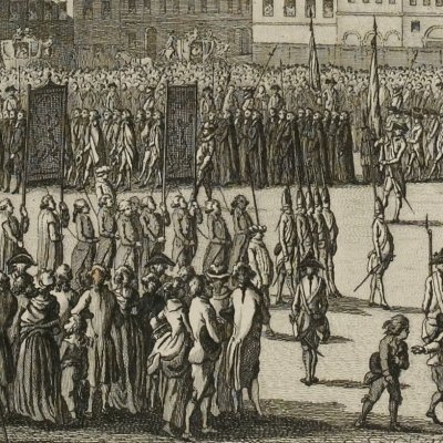 Procession solennelle des trois États à Versailles, le 4 mai 1789 - J. Bulthuis