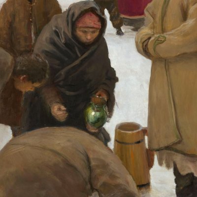 La fête du Jourdain / Święto Jordanu (version de Varsovie) - Théodor Axentowicz