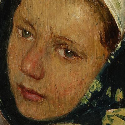 Paysanne ruthène / Rusinka - głowa chłopki - T. Axentowicz