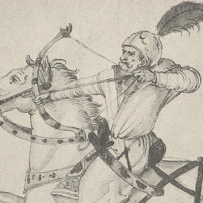 Archer oriental à cheval - Albrecht Dürer