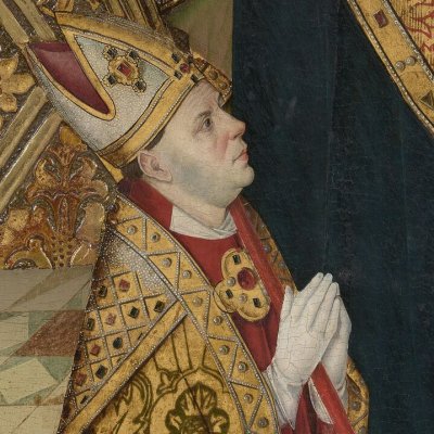 Vierge à l'enfant et son donateur l'évêque Jan Lubrański - Stanisław Skóra ?