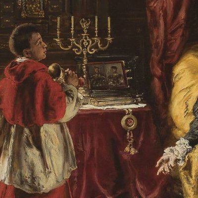 La mort de Sigismond Auguste à Knyszyn en 1572 - Matejko