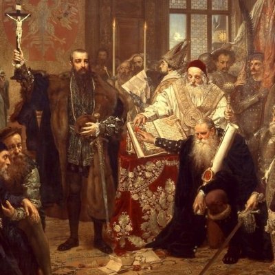 L'union de Lublin - Jan Matejko