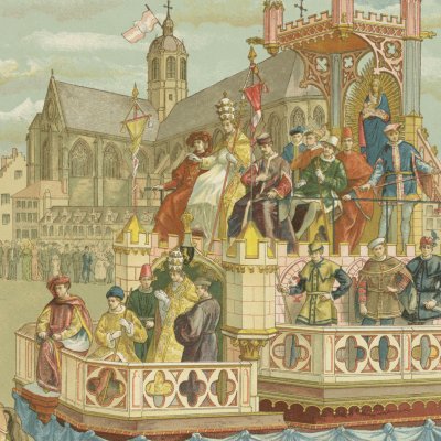 Char de la fondation de l'université de Louvain - D. Aug. Peeters-Ruelens éd.