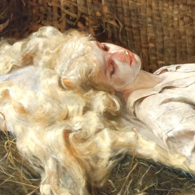 La mort d'Ellenaï (tableau de Cracovie) - Malczewski