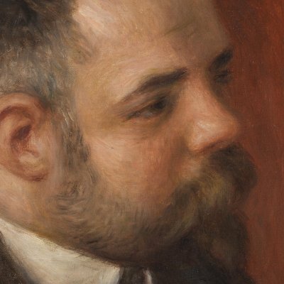 Portrait d'Ambroise Vollard - Renoir