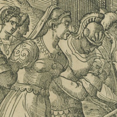 Daniel empêche l'exécution de Suzanne (Recueil Montorgueil, Histoire de Suzanne)