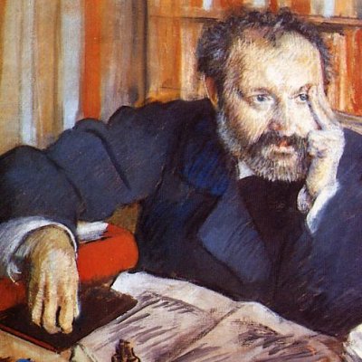 Portrait de Duranty - Edgar Degas