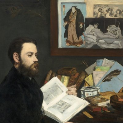 Portrait de Zola - Manet
