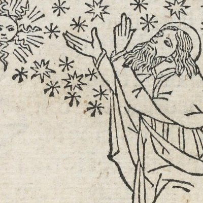 Création du monde en 6 jours (Bible de Malermi, Fa8v)