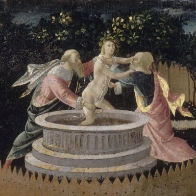 Histoire de Suzanne (cassone) - Zanobi Strozzi