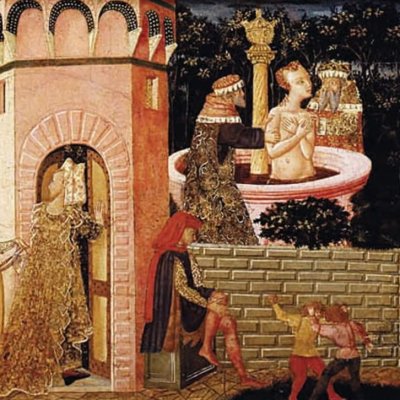 Histoire de Suzanne (cassone) - Giovanni di Ser Giovanni