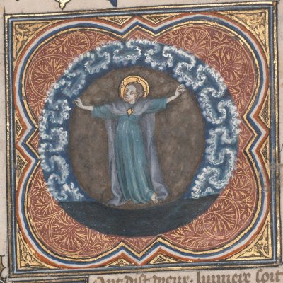 « Lumière soit faite » (Bible historiale de Petrus Comestor, F5v) - Jean Bondol