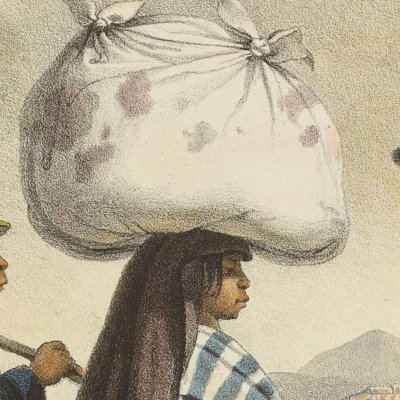 Blanchisseuses cabocles à Rio (Voyage pittoresque et historique au Brésil, t.1) - Debret et Deportes