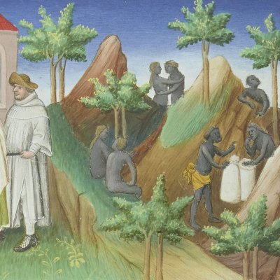La province de Lar, dont les abramains sont brahmanes (Marco Polo, Livre des Merveilles, Fr2810, f83r)