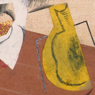 Composition à la poire tranchée - Picasso