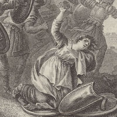 Trahison de Tarpéïa (Figures de l'histoire de la république romaine, n°5) - Mirys