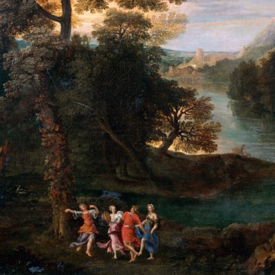 Paysage avec danse rustique - Hérault
