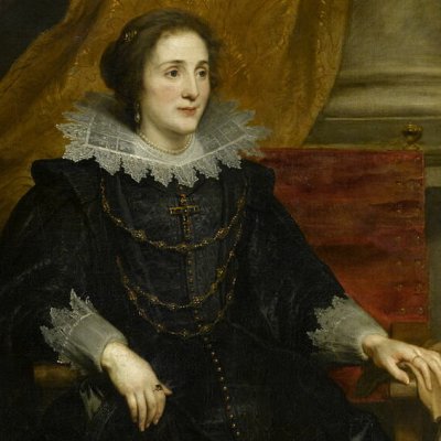 Portrait d'une dame de qualité et de sa fille - Van Dyck