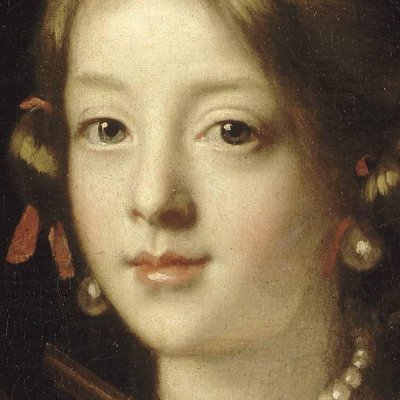 Charles Couperin et la fille du peintre - Lefebvre