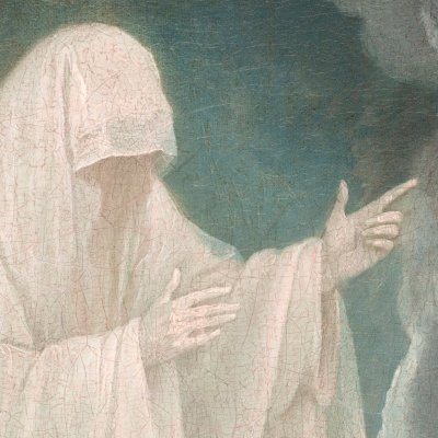 Saül et la sorcière d'Endor - Benjamin West