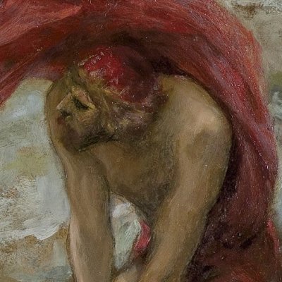 Ulysse échappe à Charybde (Odyssée d'Homère par Jan Styka)