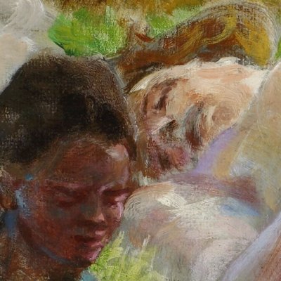 Le berger et la harpie - Malczewski
