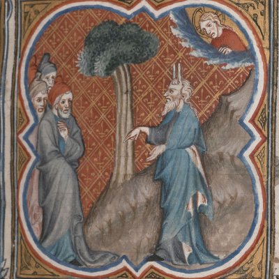 Le recensement (Bible historiale de Petrus Comestor, F80v) - Jean Bondol