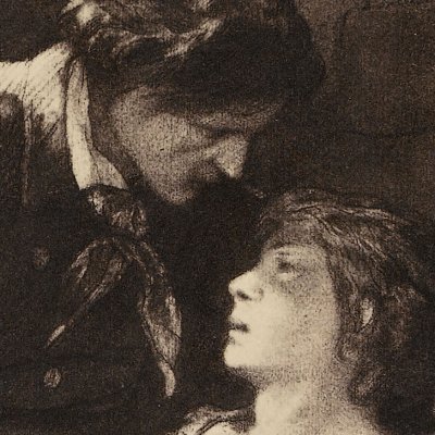 La Fin d'Éponine (Les Misérables, 4e partie, L'idylle…) - Gustave Brion