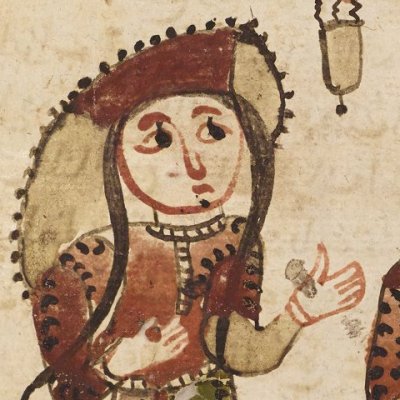 Histoire d'Abu Hasan al-Khilkhan (Mille et une nuits, ms de Manchester, p34)