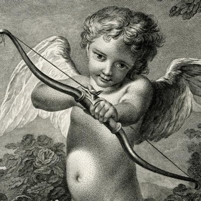 L'Amour menaçant - Mechel d'après Carle Vanloo