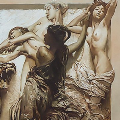 L'Amore (Il poema della vita umana) / L'amour (Le poème de la vie humaine) - Sartorio