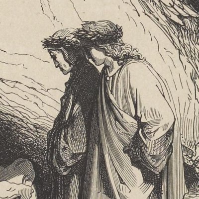 Limbes, Âmes innocentes (L'Enfer, chant IV) - Gustave Doré