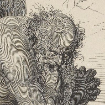 Plutus (L'Enfer, chant VII) - Gustave Doré