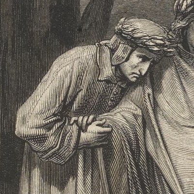 Filippo Argenti (L'Enfer, chant VIII) - Gustave Doré