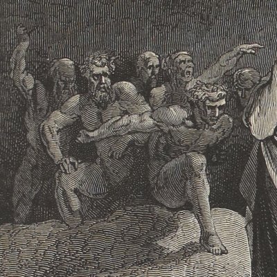 Arrivée à Dité (L'Enfer, chant VIII) - Gustave Doré