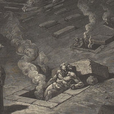 Les Hérétiques (L'Enfer, chant IX) - Gustave Doré