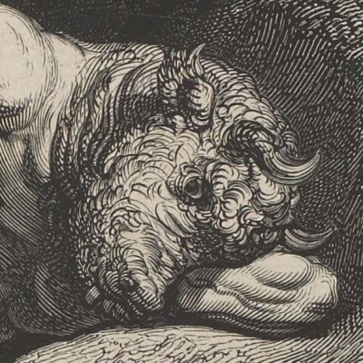 Le Minotaure (L'Enfer, chant XII) - Gustave Doré
