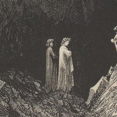 Virgile et Dante (L'Enfer, chant I) - Gustave Doré