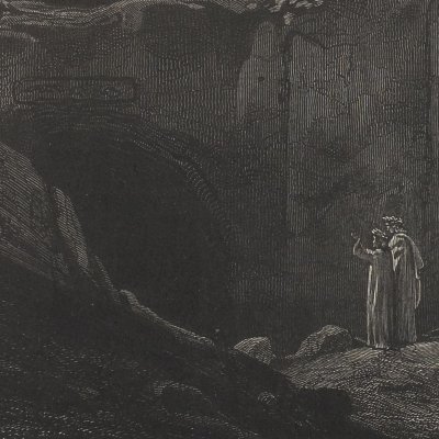 La porte d'Enfer (L'Enfer, chant III) - Gustave Doré