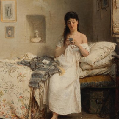 La fiancée du Garibaldien / La fidanzata del garibaldino - Gerolamo Induno