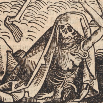 Danse de la Mort (Chronique de Nuremberg, f261r) - Wohlgemut/Pleydenwurff