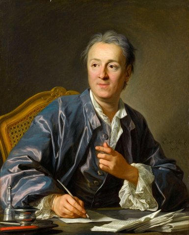 Portrait de Diderot - Louis Michel Van Loo
