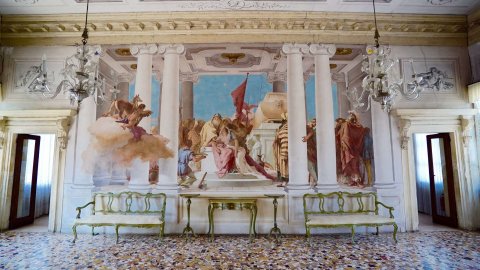 Le sacrifice d’Iphigénie (villa Valmarana) - Tiepolo