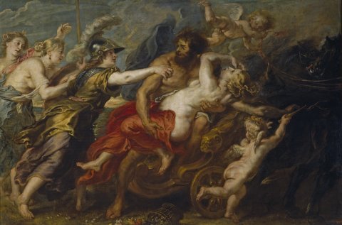 L’Enlèvement de Proserpine, 180x290, Musée du Prado, Madrid