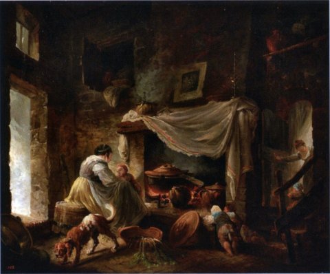 Hubert Robert, Cuisine italienne, Salon de 1767