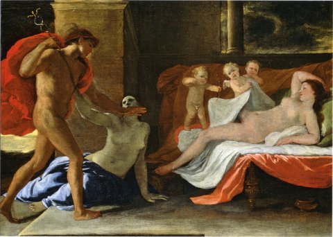 Poussin, Mercure, Hersé et Aglaure