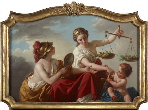 La Magistrature représentée par la Justice que l’Innocence désarme - Lagrenée