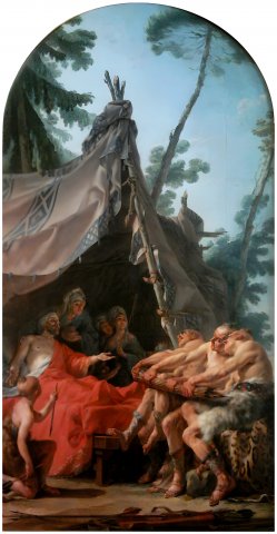 Scilurus, king of the Scythians - Hallé