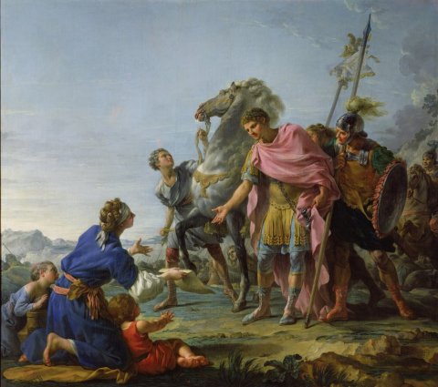 La justice de Trajan - Hallé